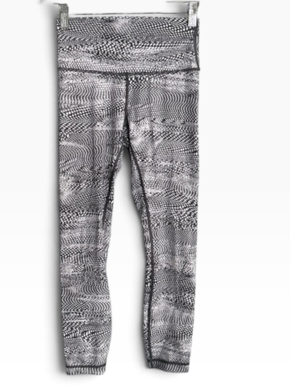 EUC Lululemon Wunder Under High Rise Legging Swerve Vapor Metal Grey Sz 4